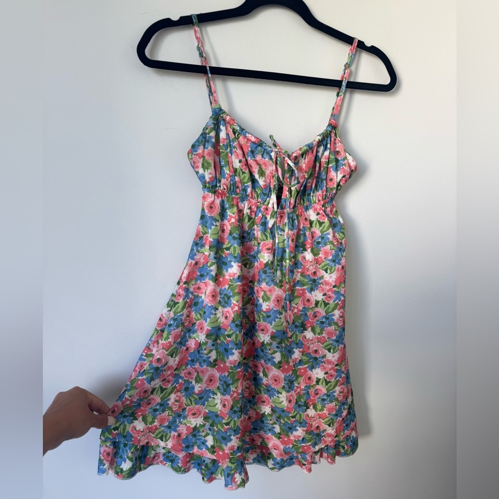 Princess Polly Empress Of Love Mini Dress Multi - Size 0 - Picture 9 of 16